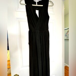 BCBG Black Pantsuit XS NWT